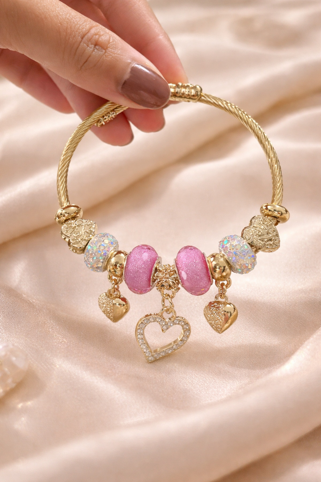Lived-In Love Charm cuffs