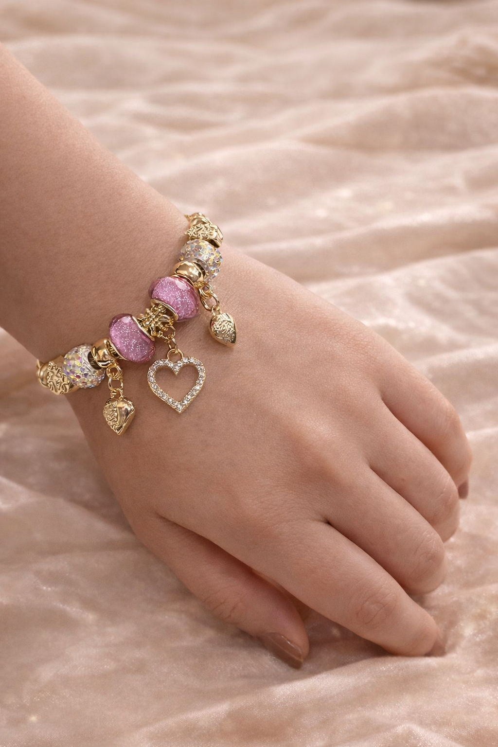 Lived-In Love Charm cuffs