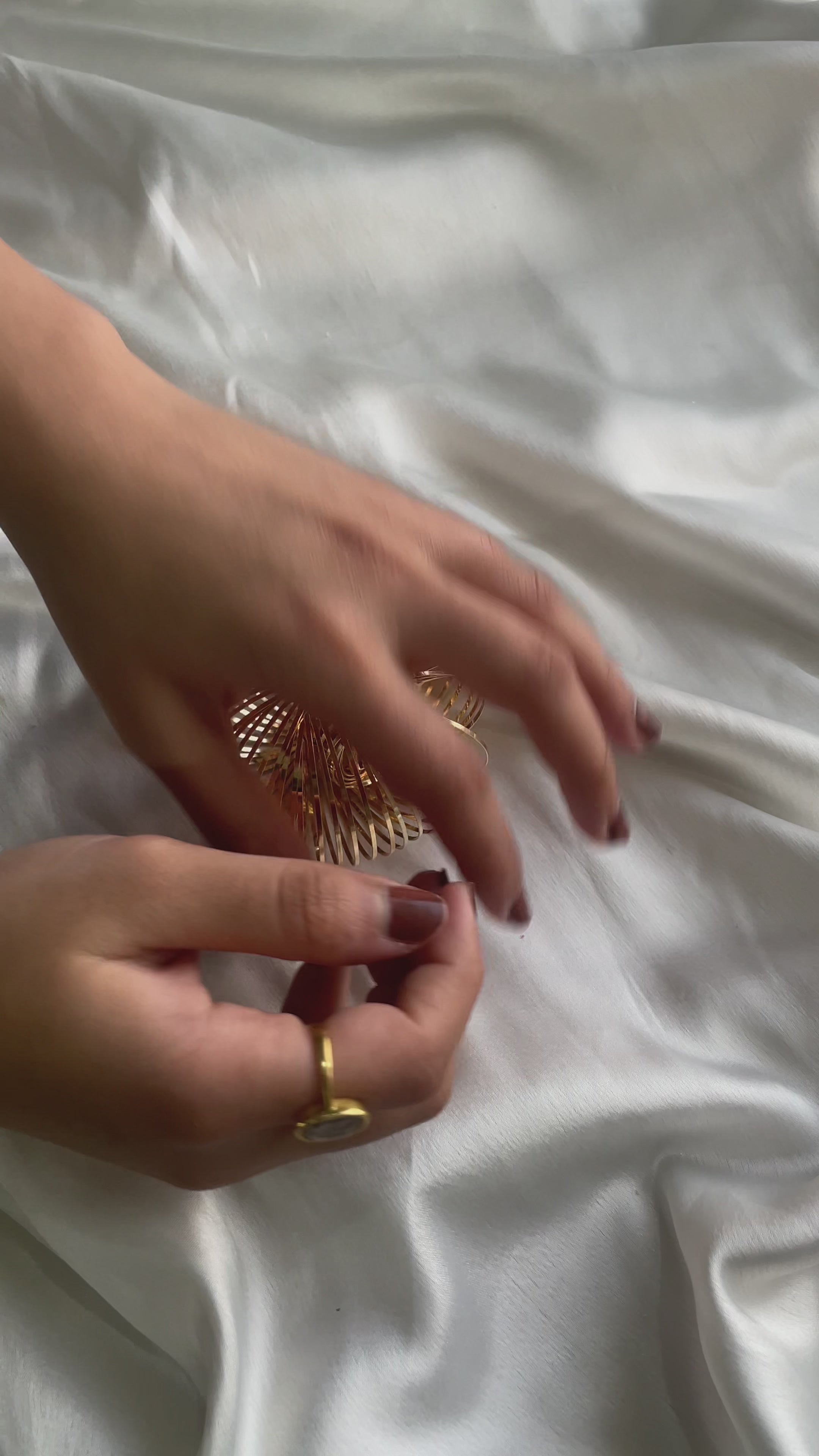 Whimsy Orbit Cuff Bracelet